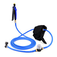 FOSHIO High Pressure Water Sprayer Car Wash Electric Lance 4M Hose Garden Watering Irrigation Sprinkler Window Class Clean Tool