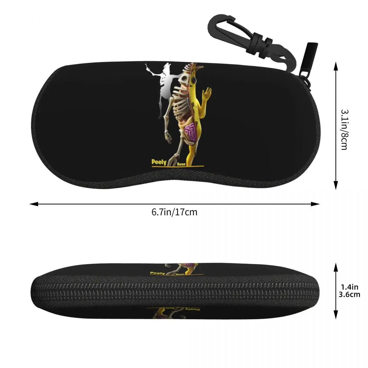 قشر العظام شل نظارات حالة حامي النظارات الشمسية مربع النساء الرجال لينة حقيبة النظارات الحقيبة