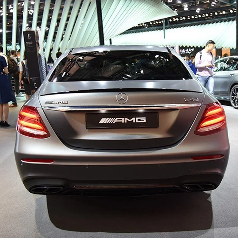 For Benz W213 Spoiler High Quality ABS Car Rear Wing Spoiler for Benz W213 E300 E320 E260 E63 Spoiler 2015-2017