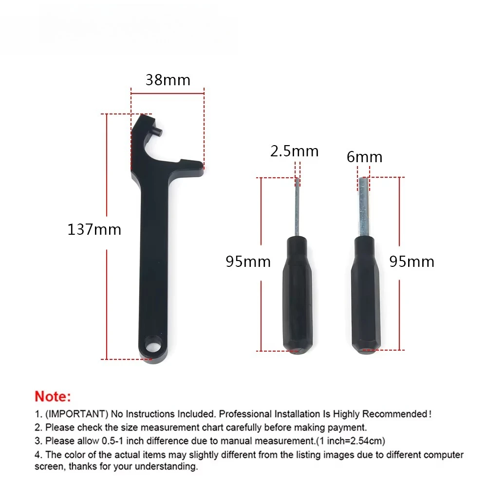 3Pcs Magnetic Plate Disassembly Removal Front Sight Mount Removal Installation Tool Kit Accessories