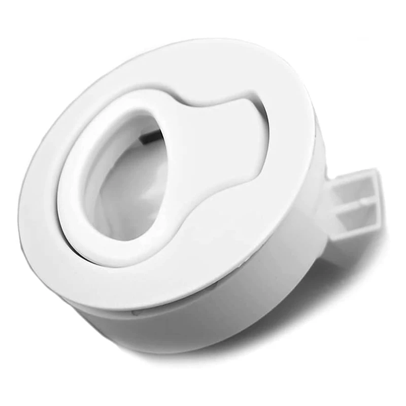 4X Boat Latch Slam Latch Flush Pull Slam Latch Round Pull Latch Marine Hatch Latch For Boat Deck RV Cabinet Door Drawers image 6