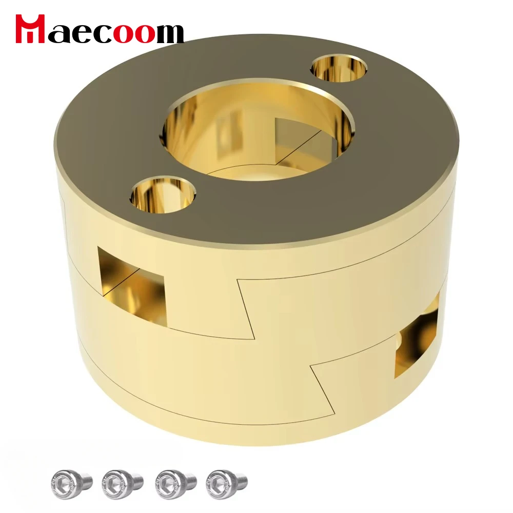 

Детали 3D-принтера, муфта Oldham, муфта вала 16 мм с гайкой для 3D-принтеров Ender3/CR10 T8 с винтом оси Z BLV Voron и VzBoT