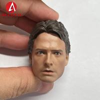 1/6 Scale Marty Michael J. Fox Head Sculpt PVC Head Carving Model Fit 12'' Male Soldier Action Figure Body Dolls