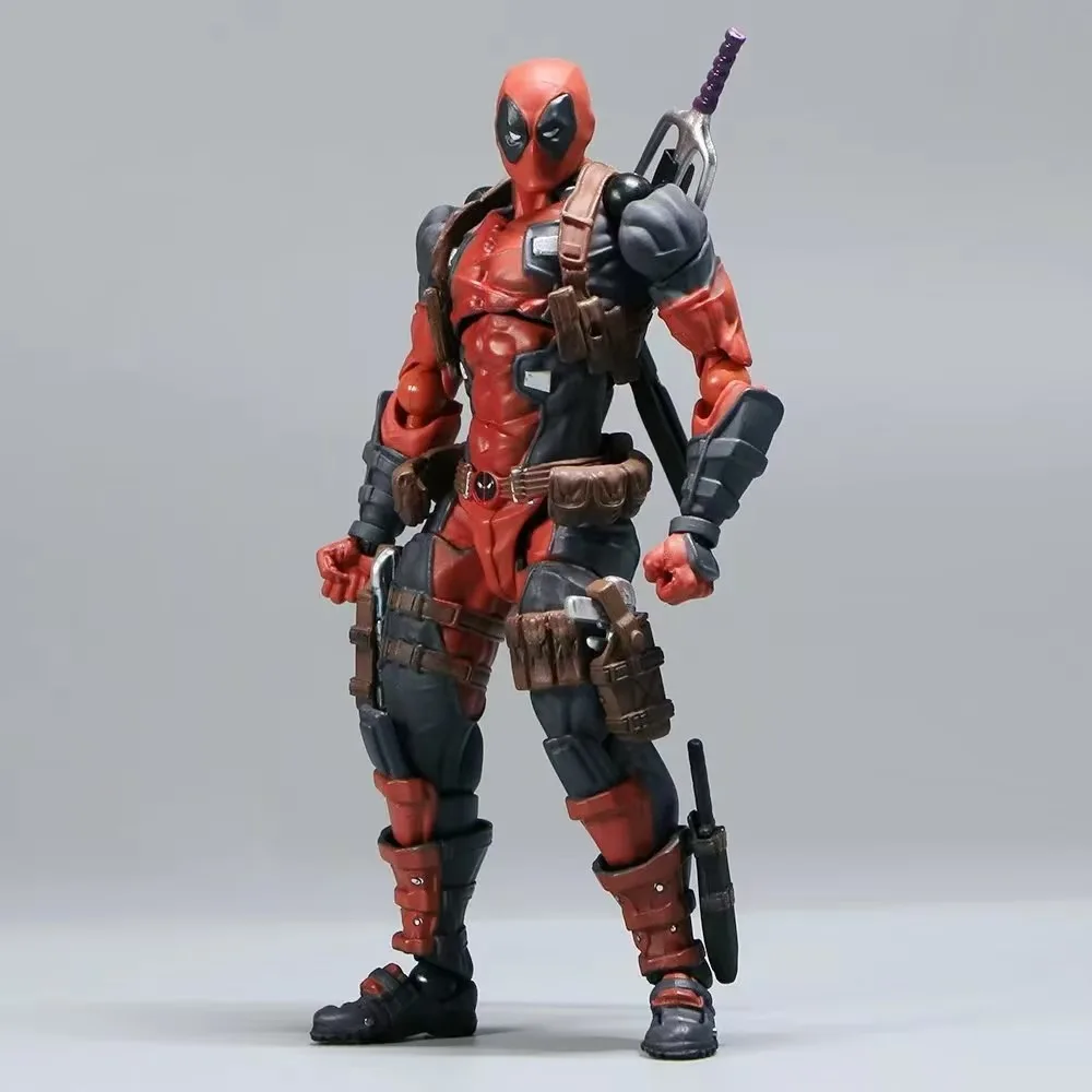 Super hero hot selling Yamaguchi style Deadpool 2.0 action doll toy 15cm Deadpool movable model doll collection accessories