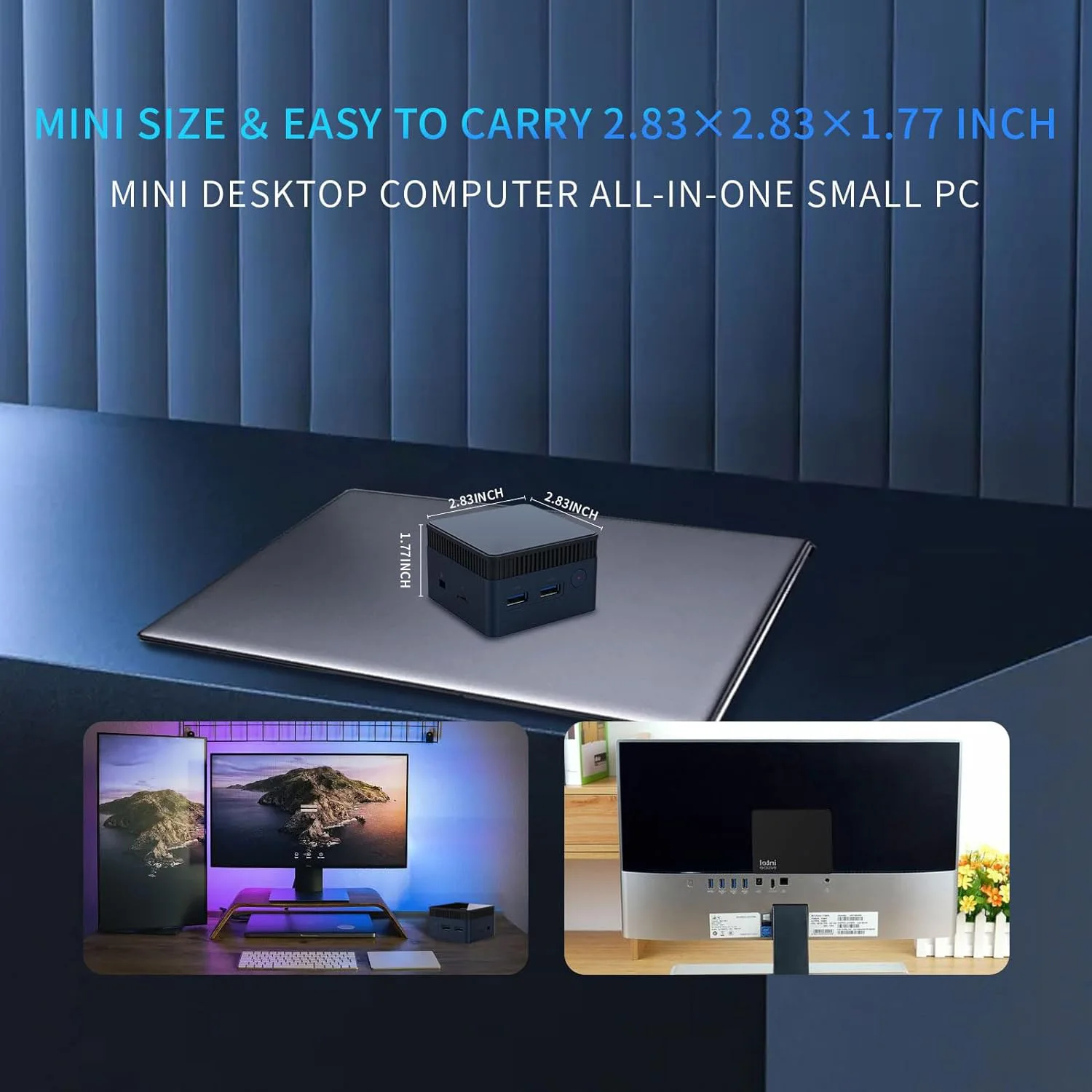 MOREFINE M6S Mini PC Intel 12 Gen N100 12G LPDDR5 512GB Window11 Komputer Gaming 4K60Hz HDMI peralatan portabel sistem Quasi