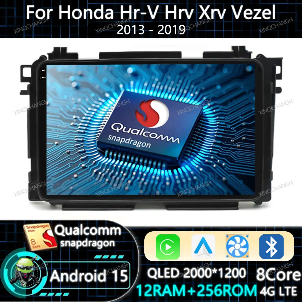 Android 15 Car Radio For Honda Freed 1 Spike 2008 - 2016 Multimedia Stereo Video Player Carplay Auto Head Unit 4G WIFI Qualcomm