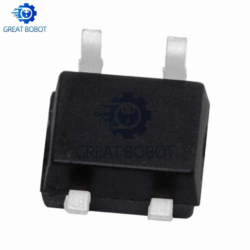 MB6S SMD Rectifier Bridge (10PCS): SOP-4 Package, 600V 0.5A – For Power Rectification