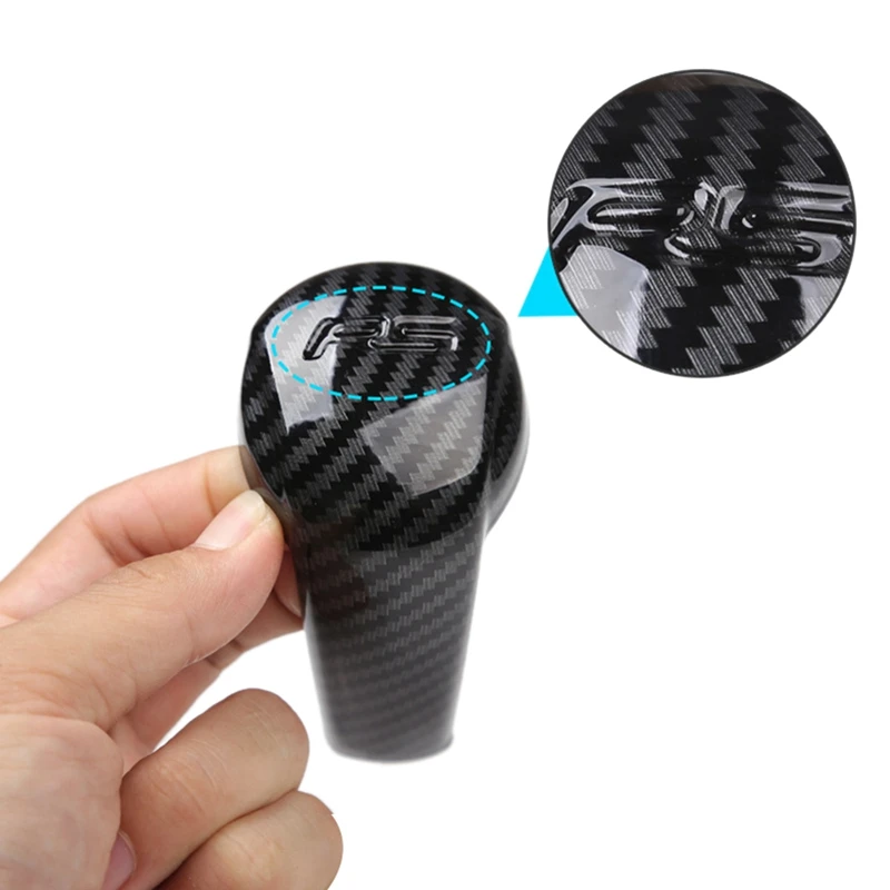 Gear Shift Knob Cover Trim For Mazda Cx-5 Cx5 2017 2018 Automatic Transmission Car Gear Shift Knob Decoration Trim Sticker Abs