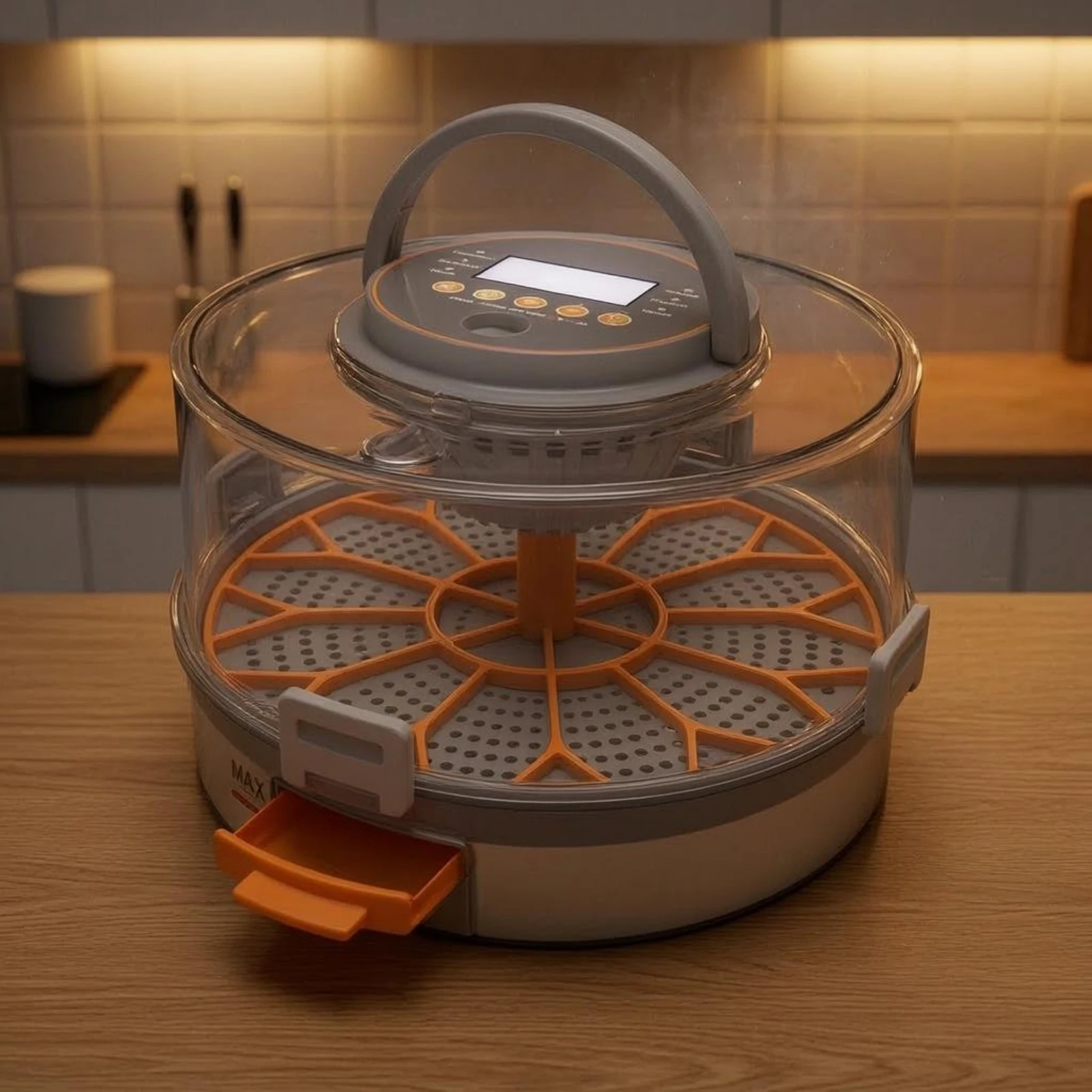 Automatic E-Gg Incubator Transparent Cover Digital E-Gg Incubator Household Appliance 360° View view 6