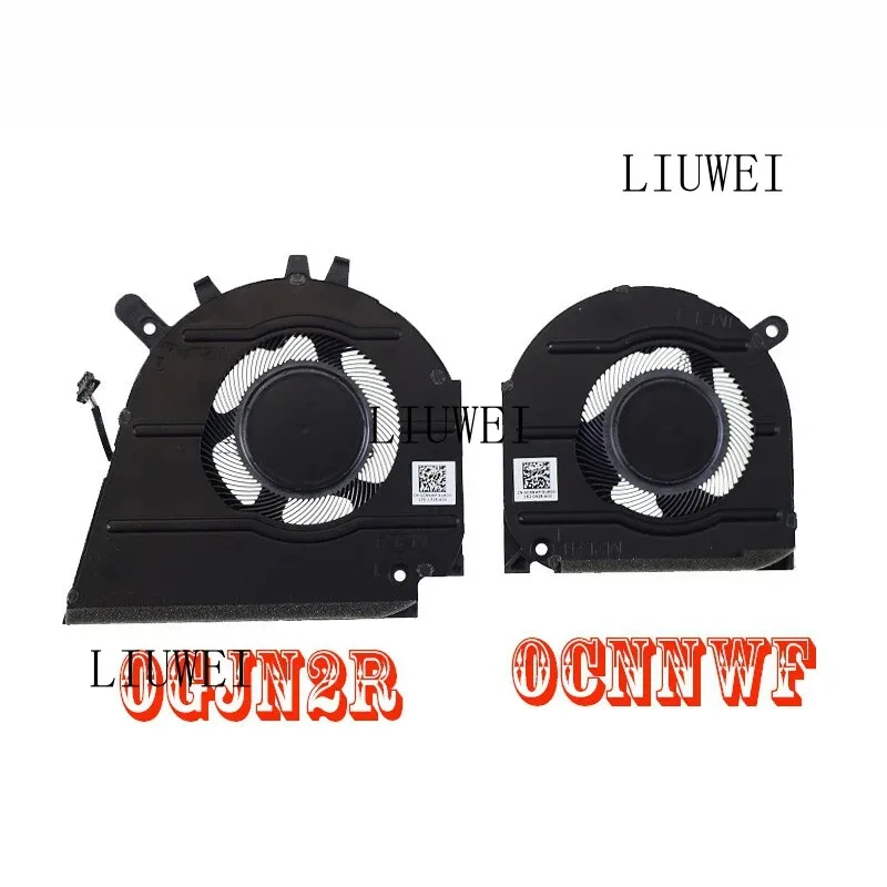 

.Laptop CPU GPU Cooling Fan For Dell Inspiron 15 Plus 7510 2021 0GJN2R 0CNNWF