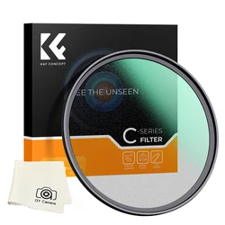 K&F Concept 67mm 1/2 Black Pro Mist Black Diffusion Filter Antireflective Coated 77mm 82mm 49mm 52mm 55mm 58mm 62mm 72mm