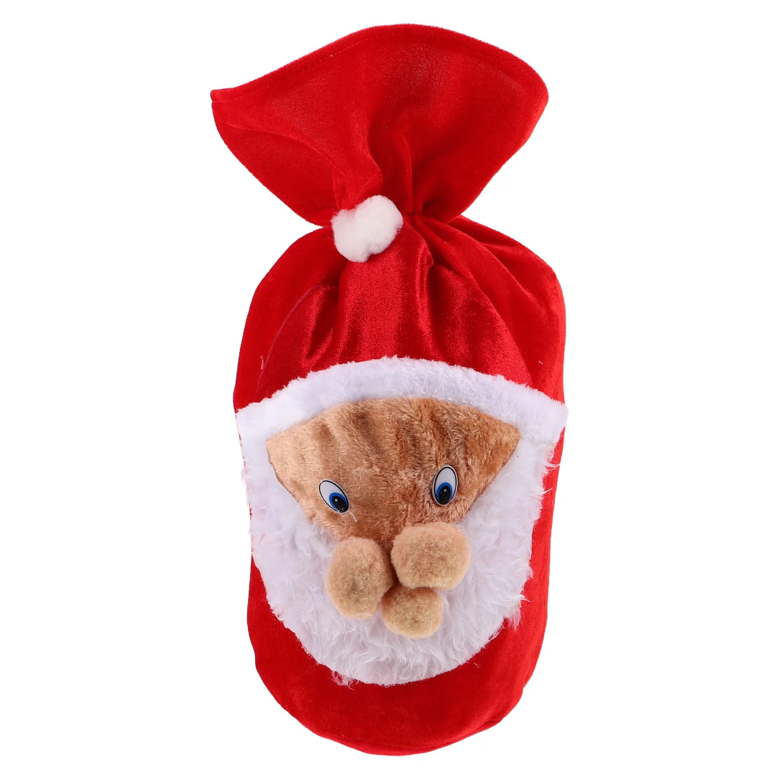 

Santa Claus Christmas Sack Large Drawstring Bag Reusable Candy Pouch Jewelry Organizer Xmas Stocking Stuffer Supplies Holiday