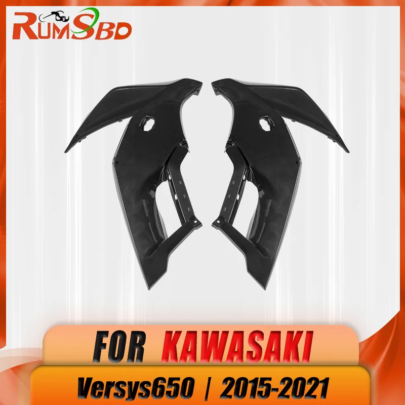 

Motorcycle Front Head Side Panel Fairing Frame Cover For Versys650 2015 2016 2017 2018 2019 2020 2021 cover For Kawasaki