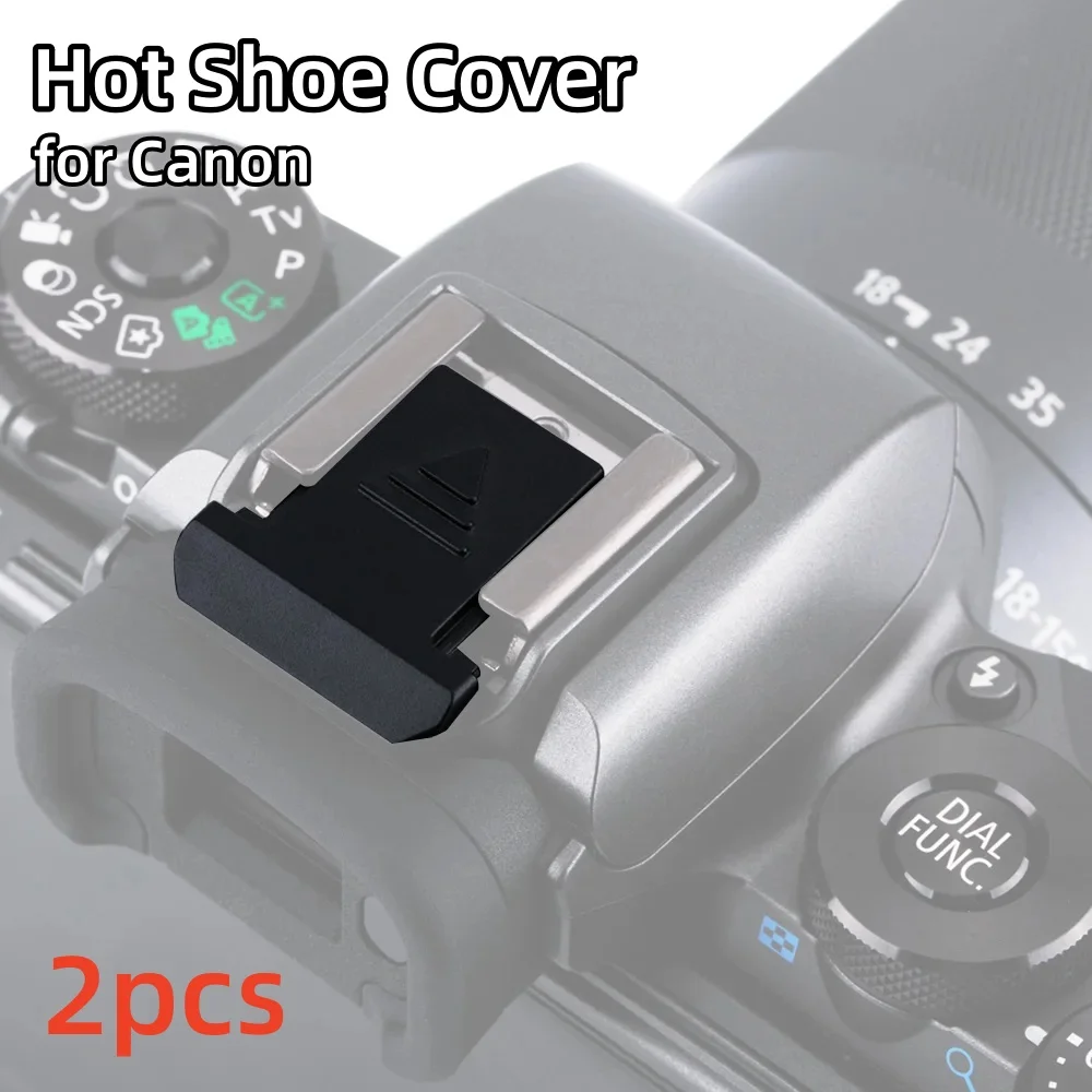 2 pçs câmera sapata capa protetor para canon eos r100 r5 r6 rp r 7d mark ii 6d mark ii 5d mark iv rebel t8i t7i t7 t6i