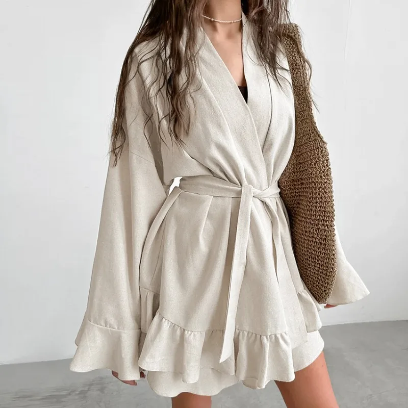 cardigan-a-maniche-larghe-con-bordo-volant-top-con-spalline-pantaloncini-pigiama-set-da-due-pezzi-intimo-da-donna-semplice-e-confortevole