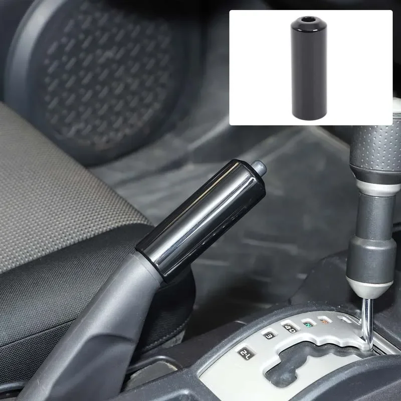 For Toyota FJ Cruiser 2007-2021 Accessories Car Hand Brake Sleeve Handle Cover Anti-slip Decoration Handbrake Protector Cover
