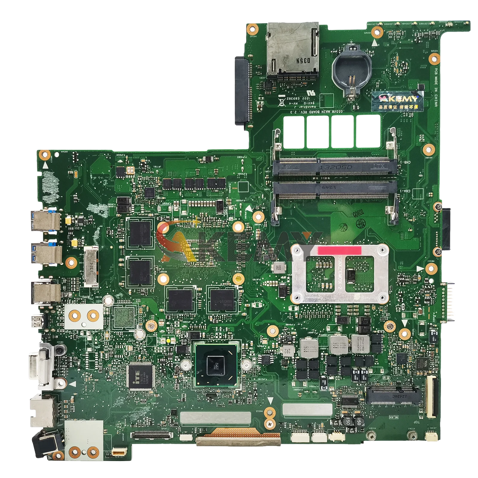 G55VW Laptop Motherboard For ASUS G55V G55VW Notebook Mainboard This item is in stock 100% tests OK fast shipping High quality