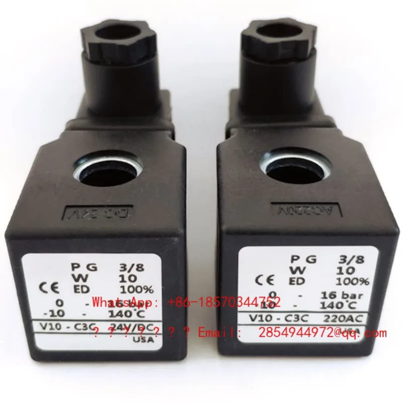 

Электромагнитный клапан для двухшнекового гранулятора PG3/8 V10-C3C AC220V DC24V