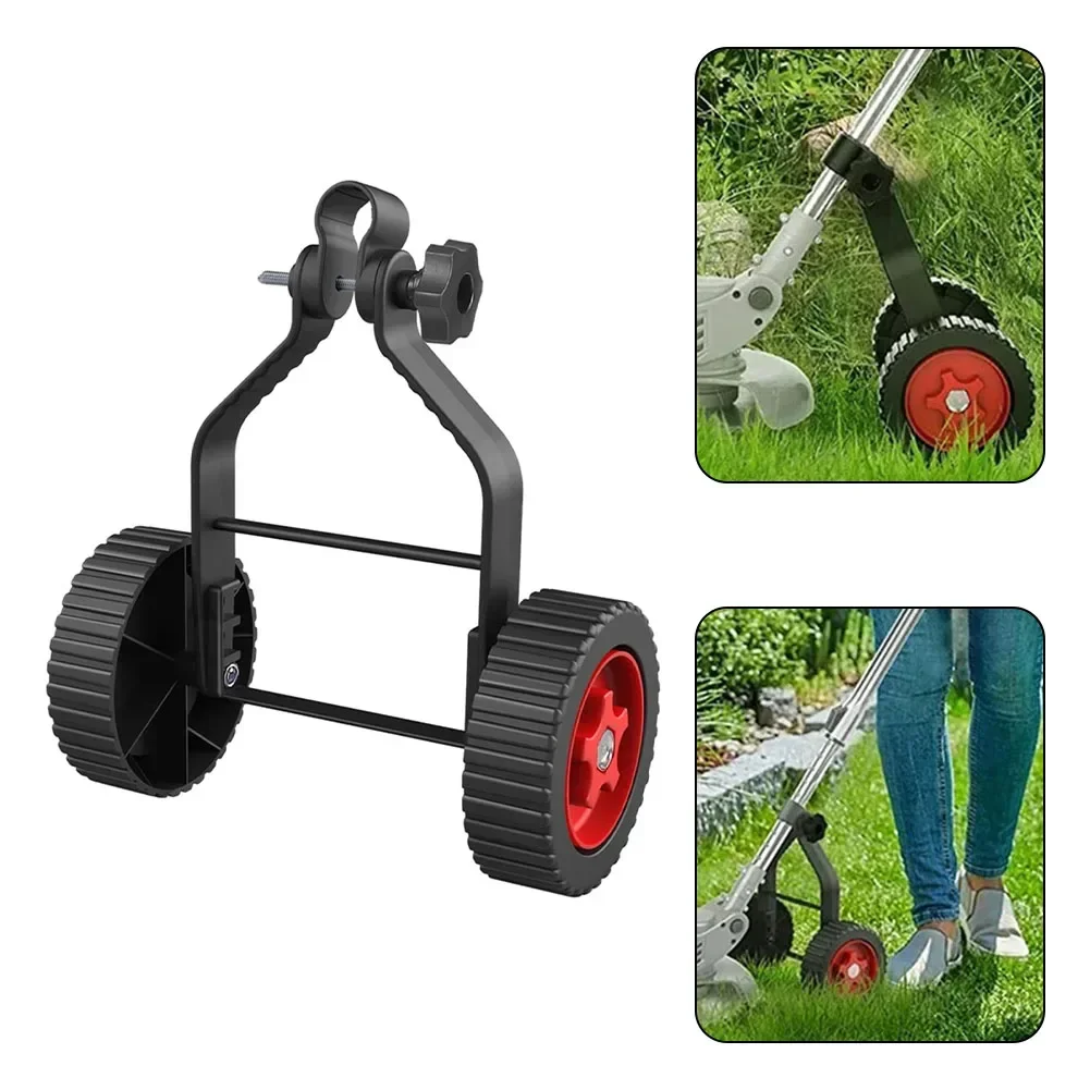 

String Trimmer Grass Eater We Ed Cutter Adjustable Support Wheels Set DIY Accessories Garden Tool Spare Parts