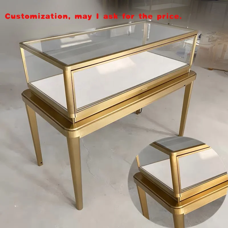 

на заказ. Заводская цена Роскошный магазин Витрина ювелирных изделий Витрина Стеллажи для витрин Мебель для ювелирного магазина и приспособление магазина