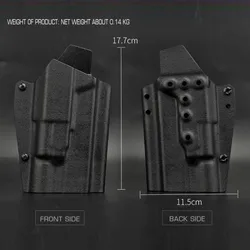 Glock X300 funda táctica Kydex liberación rápida