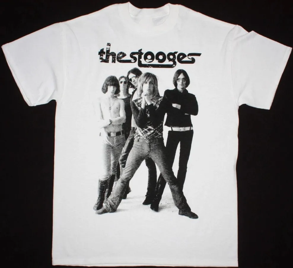 

The Stooges Iggy Pop Rock Band Tom Petty T Shirt size S 5XL