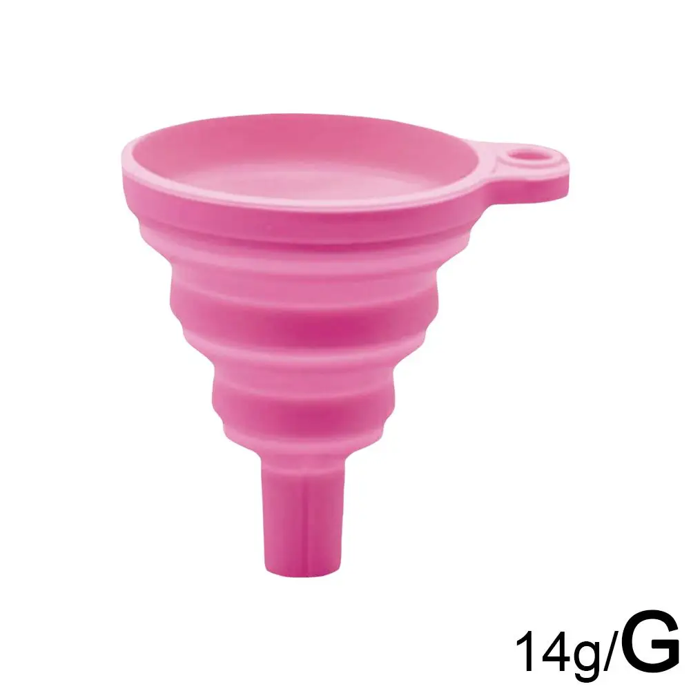 قمع محرك السيارة العالمي سيليكون السائل قمع المحمولة النفط السيارات N محرك غسالة تغيير قمع السائل طوي تغيير E B1L5 #4