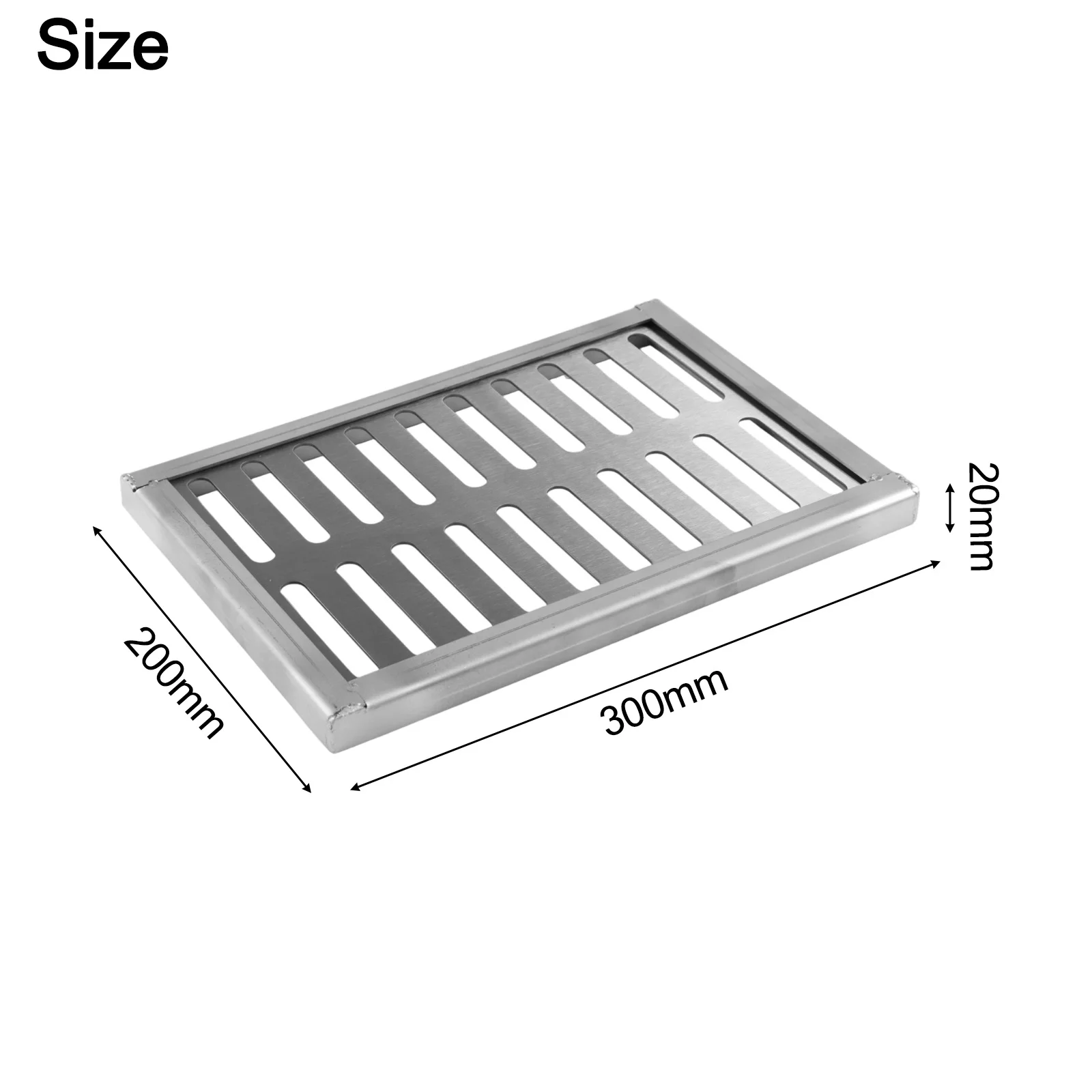 For Drain Made from Stainless Steel Optimized for Fast Water Perfect for Gardens Walkways and Pool Areas For Drain