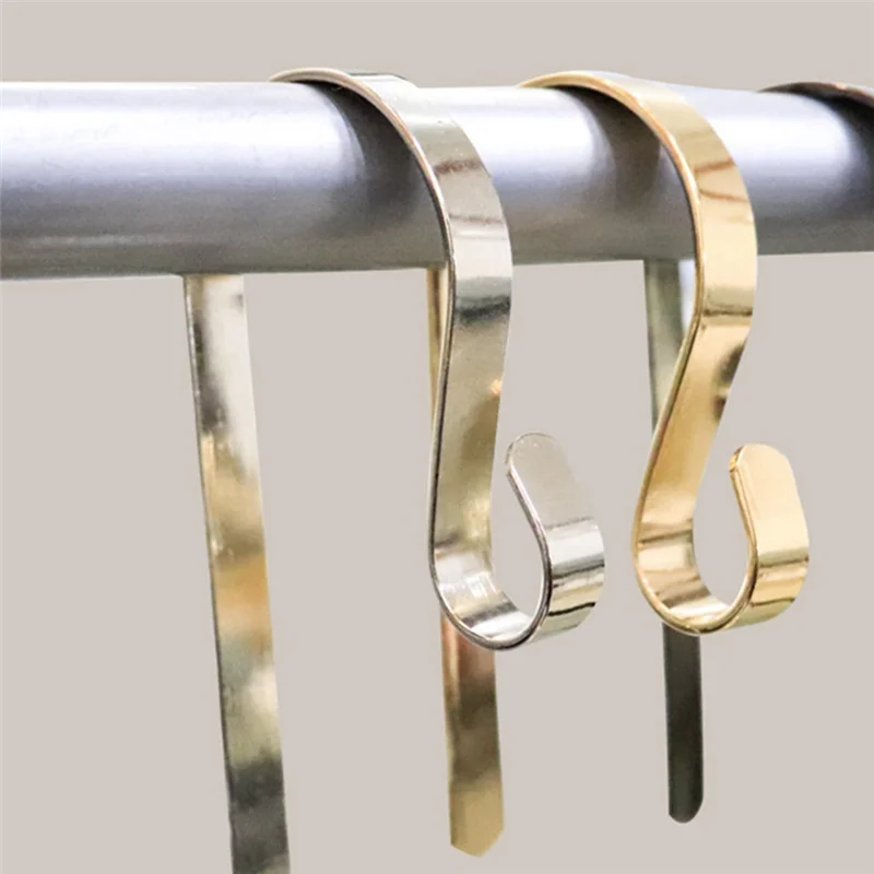 VEHO-10Pcs Metal Wall Hooks For Decorations And Restaurant Bag Hanging