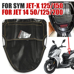 Bolsa de almacenamiento para asiento de motocicleta, bolsa de herramientas para SYM JET-X 125, 150, X125, X150, JET 14, 50, JET14, 125, 200