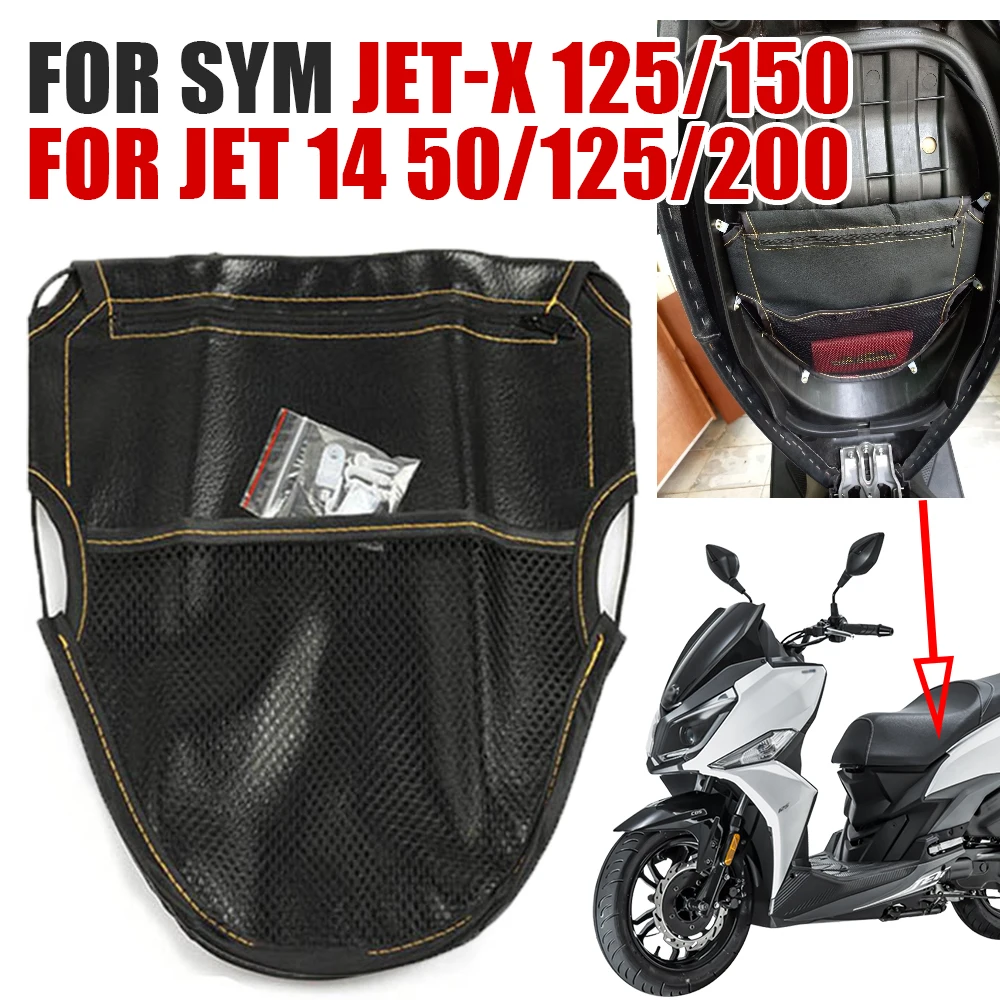 Do SYM JET-X 125 150 X125 X150 JET 14 50 JET14 125 200 Akcesoria motocyklowe Torba na siedzenie Pod schowkiem Torba na narzędzia