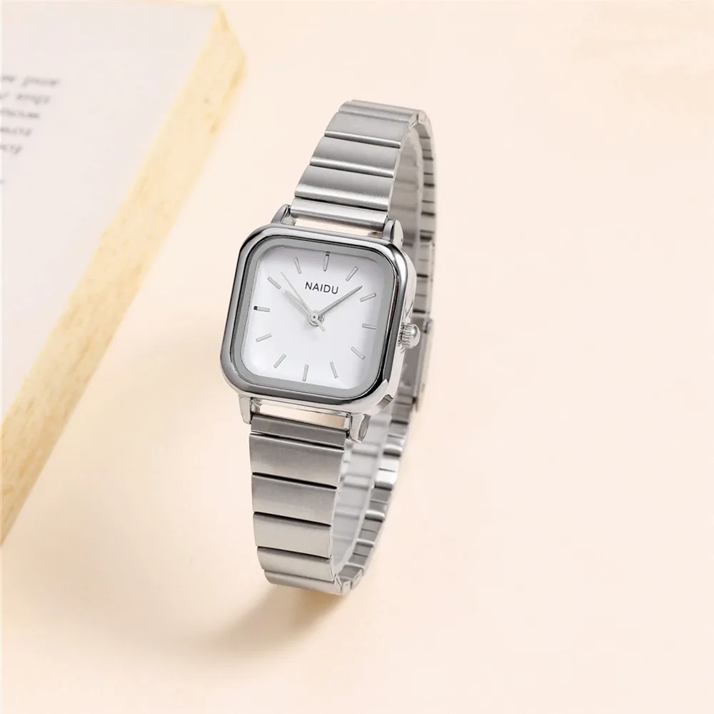 high quality women steel band quartz dress watch