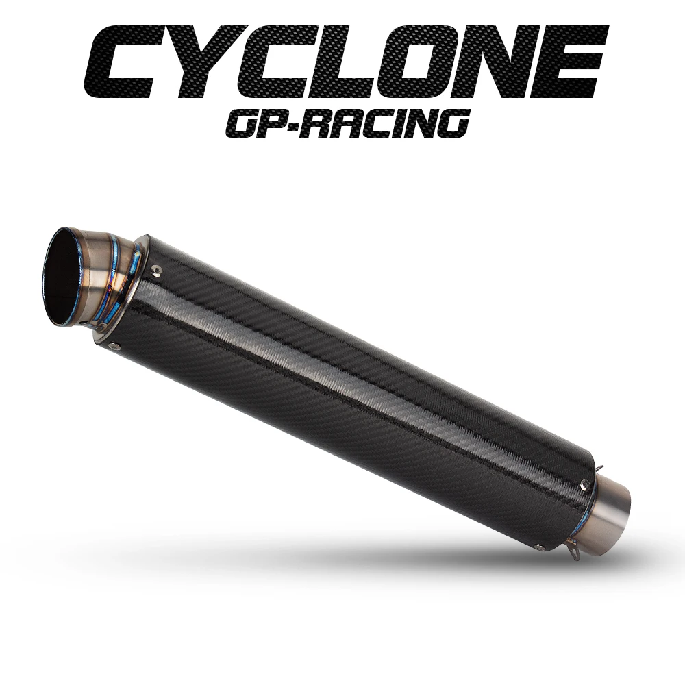 

Универсальный 60 мм мотоциклетный глушитель из углеродного волокна и титанового сплава GP-89 мм с DB Killer для Suzuki Hayabusa Z900 ZX25R MT10
