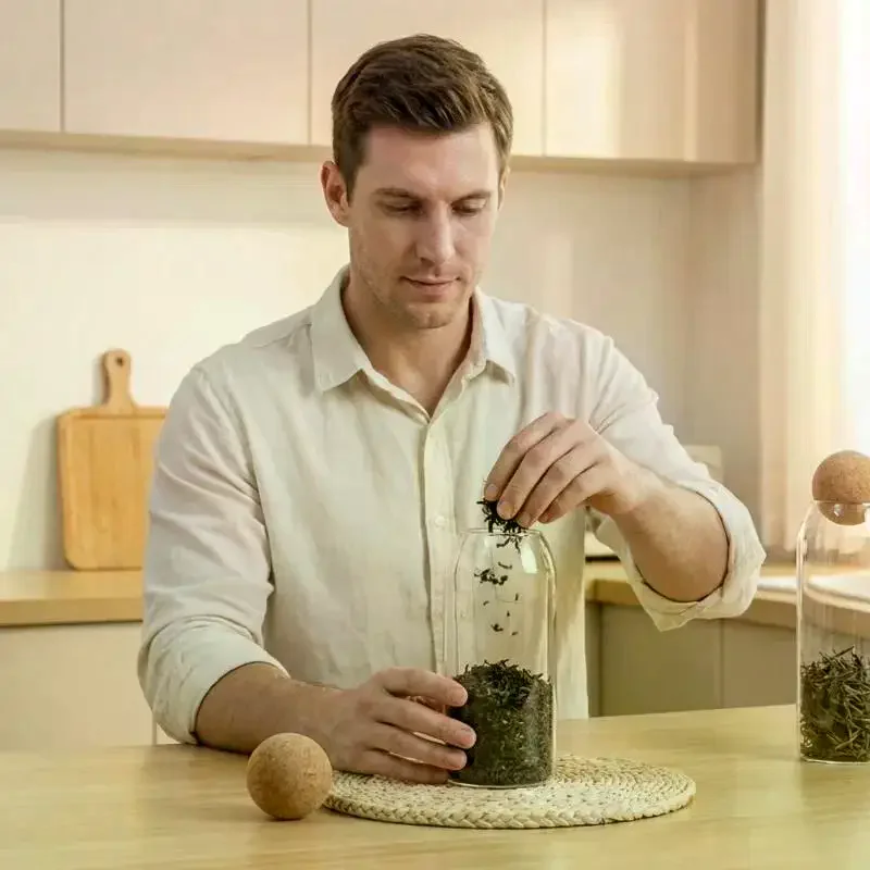 Vierdelige verzegelde glazen p - Food Storage Jar Glass recensie en prijs