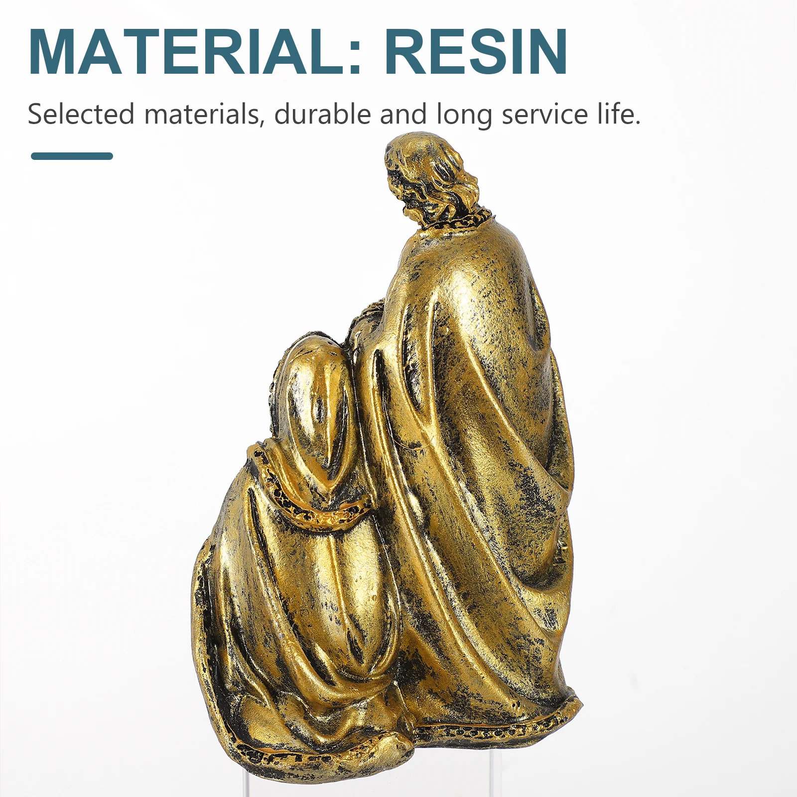 

Premium Resin Craft Decor Statue for Desk Window Bookcase Decoration Religious Home Adornment Figurine