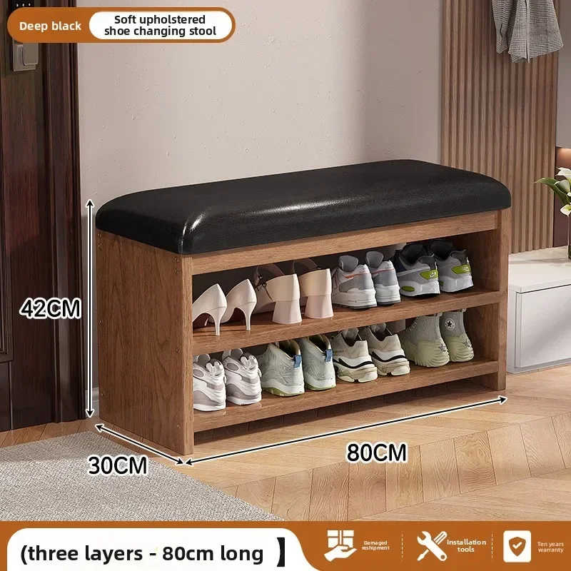 New model Household home shoe change stool, shoe stool integrated cabinet, shoe rack can sit and store shoe cabinet