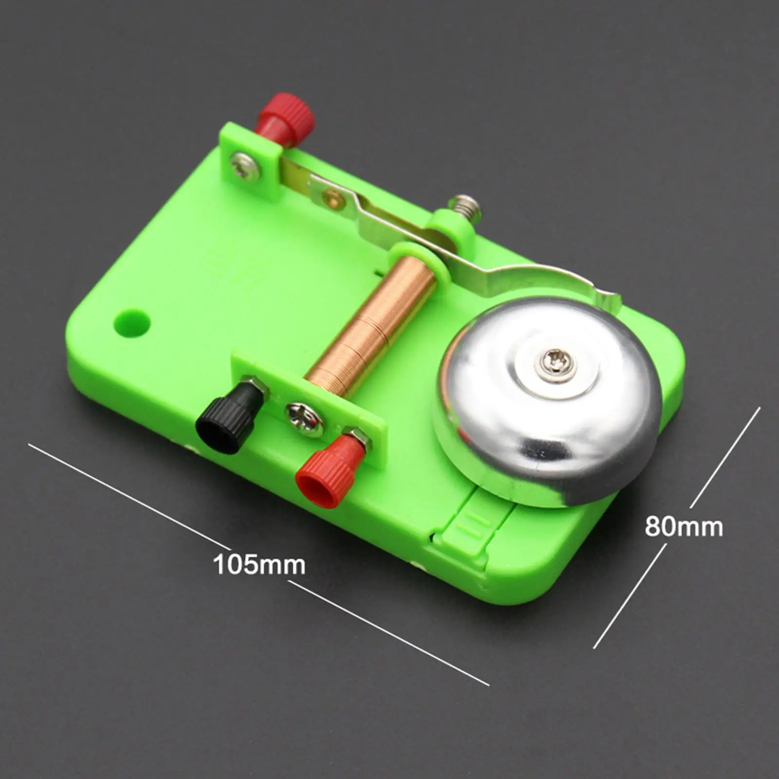 Adjustable Electrical Bell Instrument Basic Stem Physics Science Lab Learning for Senior Kids High School Students Birthday Gift