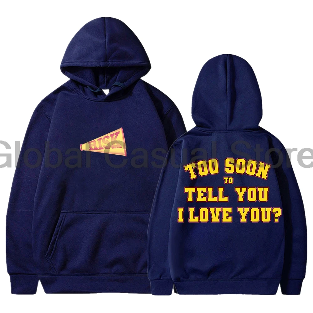 Gracie Abrams Risk Hoodie The Secret of Us Tour 2024 Long Sleeve Streetwear Men Women Hooded Sweatshirt Fashion Clothes