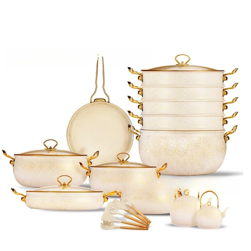 

24-piece set, household non-stick pan, household kitchen