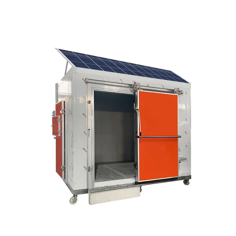 solar refrigerator walks in the refrigerator