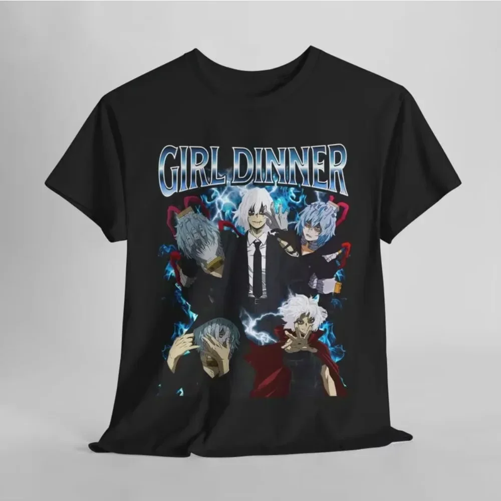 

Футболка Shigaraki Boku No Hero Academy, унисекс, винтажная рубашка MHA, одежда в стиле аниме, товары MHA, идеальное аниме