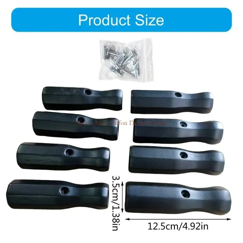 fútbol 8pcs fútbol madera empuñadura Topicla Part K1yf