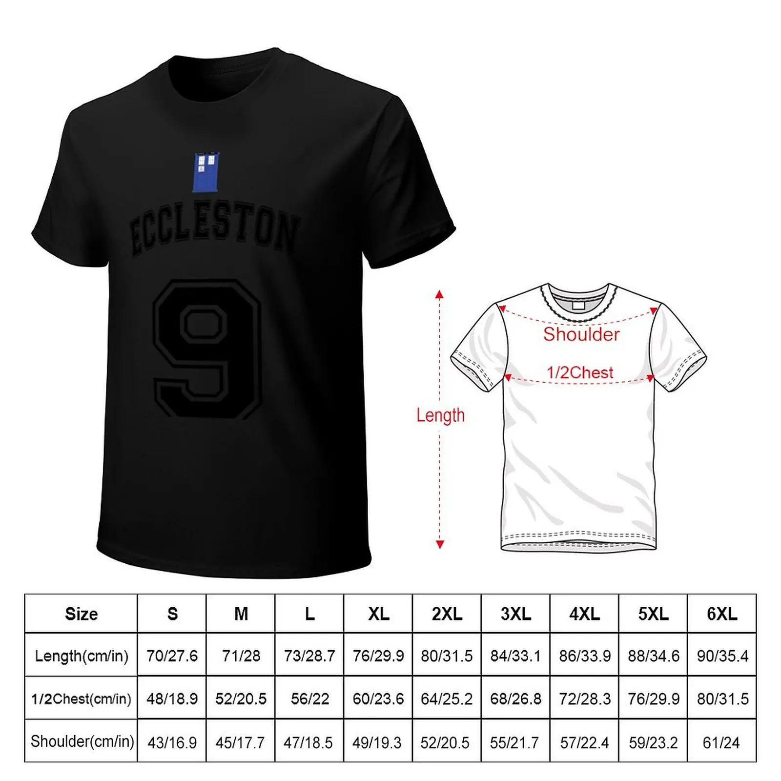 MY Doctor is Christopher Eccleston T-Shirt Basic Short Sleeve T-Shirt for Men