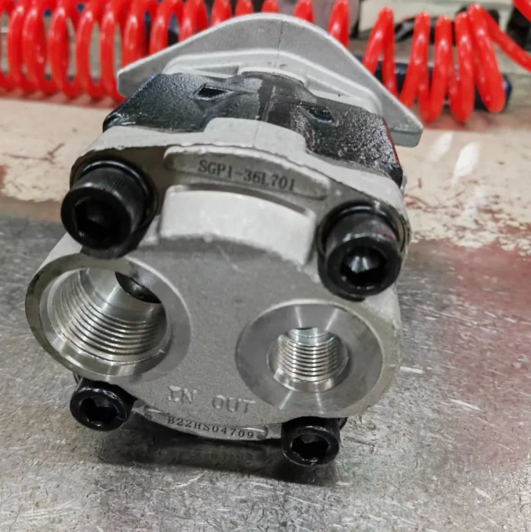 Bomba de engranajes hidráulica de alta calidad Serie SGP1-27L387/SGP2B52L128/SGP2-36R037 Serie SD1B de alta presión