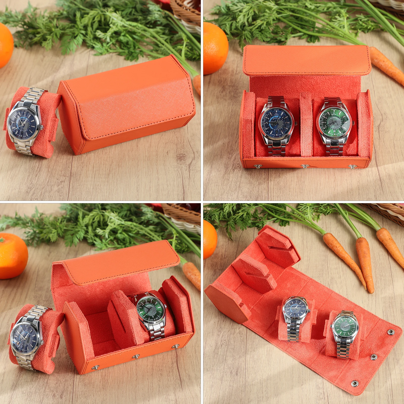 Saffiano lederen horlogerol op - Best Jewelry Watches recensie en prijs