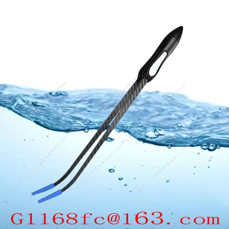 Neutral Buoyancy Carbon Fiber Silicon Coated Tip Seawater Aquarium Coral Tweezers