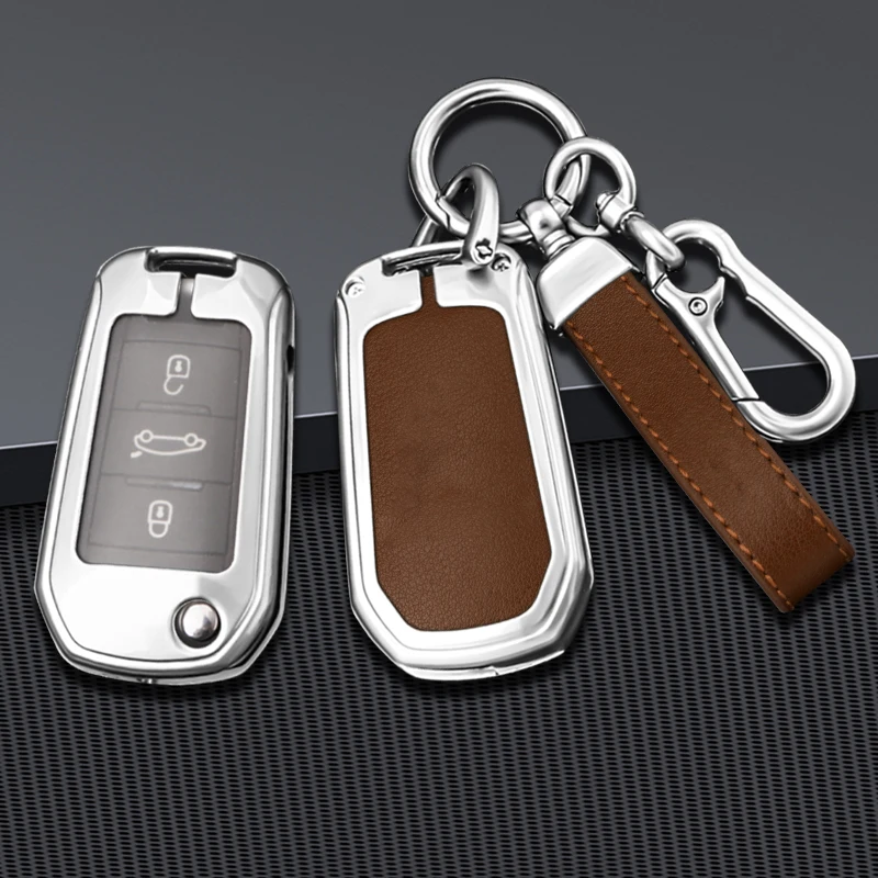 

Zinc Alloy Car Key Case Cover Shell For Peugeot 208 107 206 306 307 308 2008 3008 4008 5008 RCZ Citroen C1 C2 C3 C4 C5 CACTUS C8