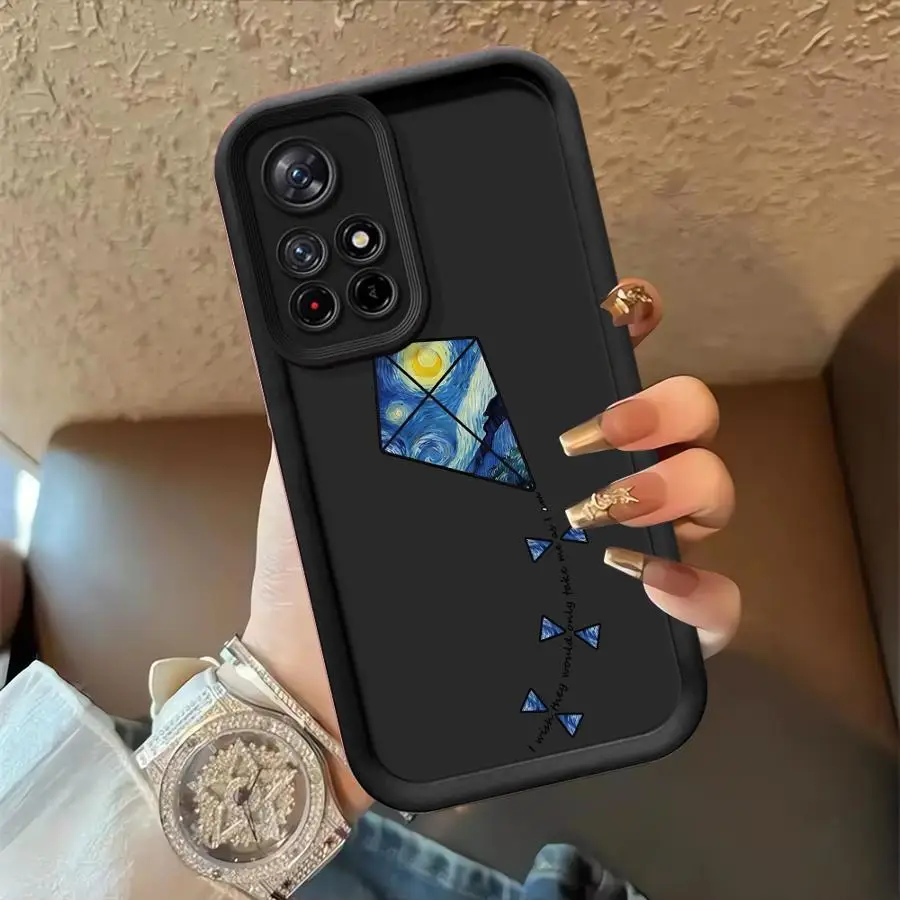 Van Gogh Design Soft Shell Case für Xiaomi Poco C50 X3 Pro C61 C51 X3 NFC