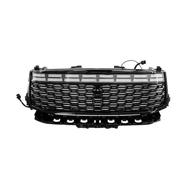 

New Design Car Upgrade Accessories ABS Iron Knight LED Light Front Grille For GWM Tank 500