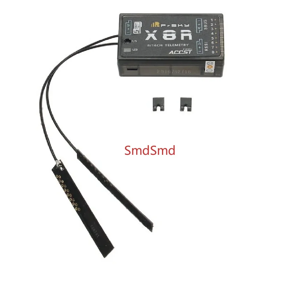 X8R 2.4G 16CH SBUS Smart Port Full Duplex Telemetry Receiver With New Antenna